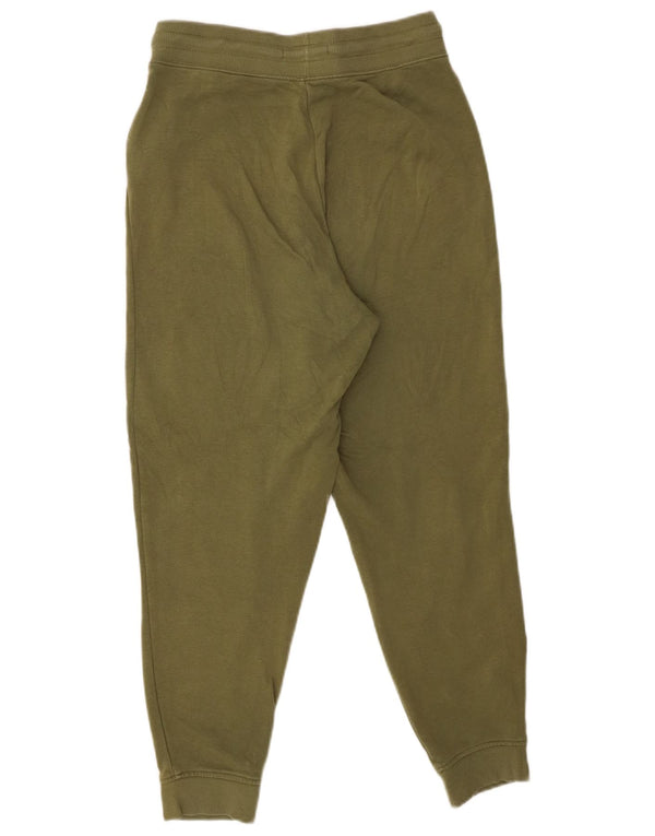 Marks & Spencer Γυναικεία φόρμα παντελόνι Joggers UK 10 Small Khaki Cotton