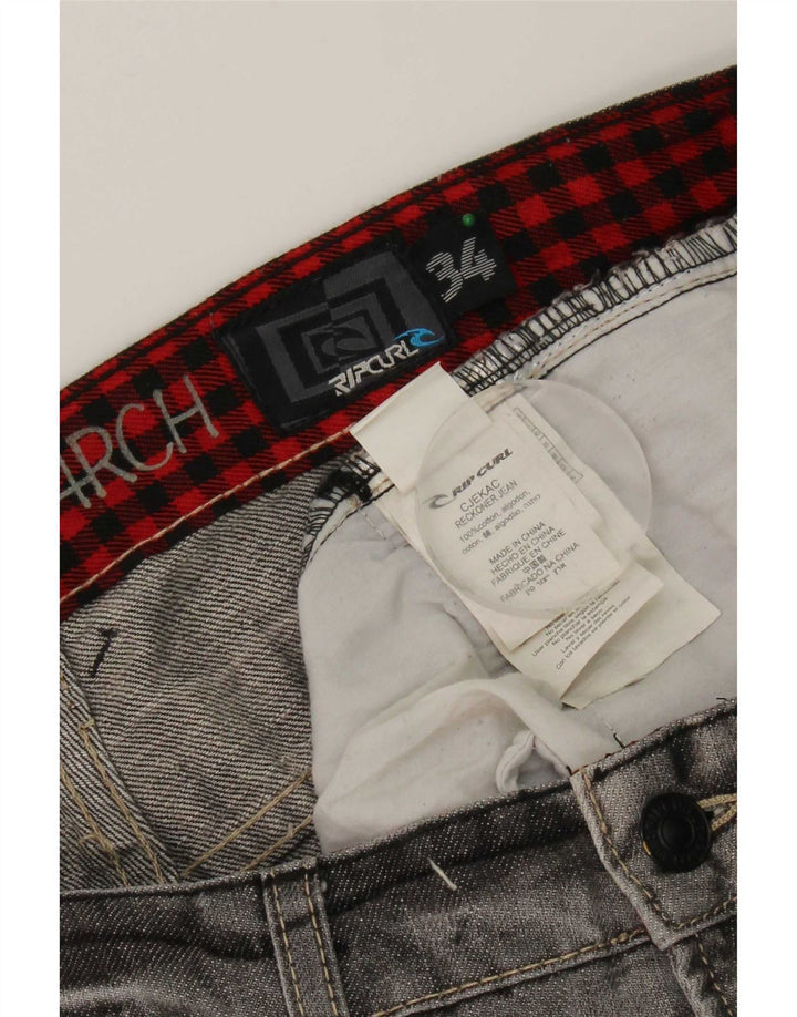 Ανδρικό ίσιο τζιν Rip Curl W34 L33 Γκρι βαμβακερό