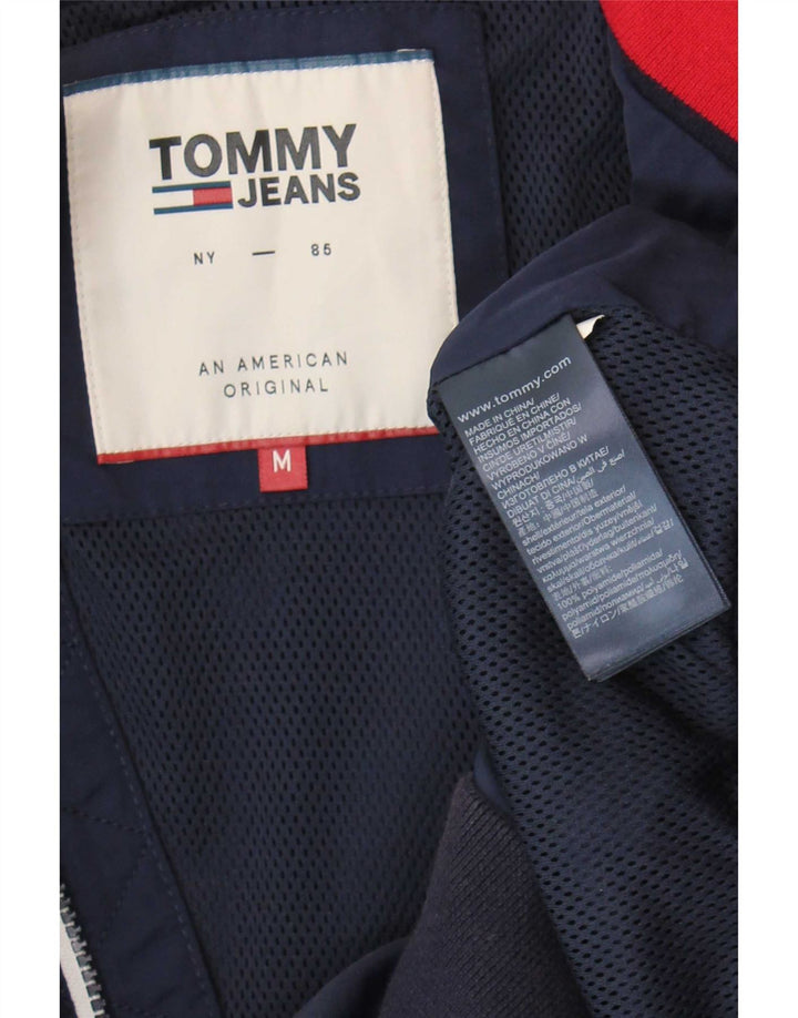 Ανδρικό μπουφάν Tommy Hilfiger UK 38 Medium Navy Blue Polyamide