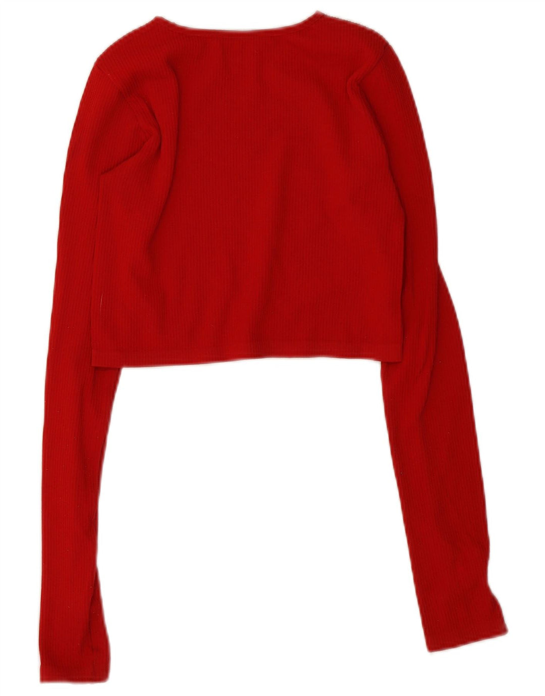 Zara Γυναικείο μακρυμάνικο τοπ UK 12 Medium Red