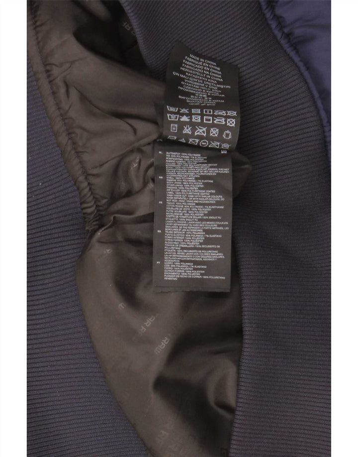 Ανδρικό μπουφάν με επένδυση G-Star UK 36 Small Navy Blue Polyamide