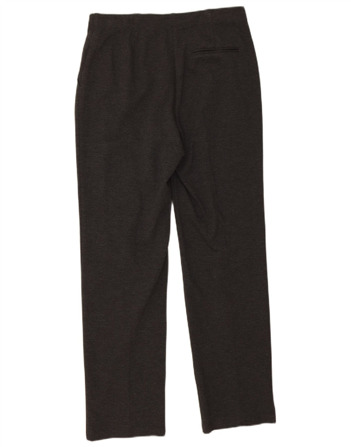 Γυναικείο ίσιο παντελόνι Marks & Spencer UK 12 Medium W30 L29 Grey Viscose