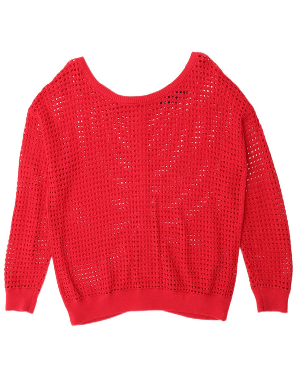 Γυναικείο πουλόβερ με ζακέτα French Connection UK 14 Medium Red