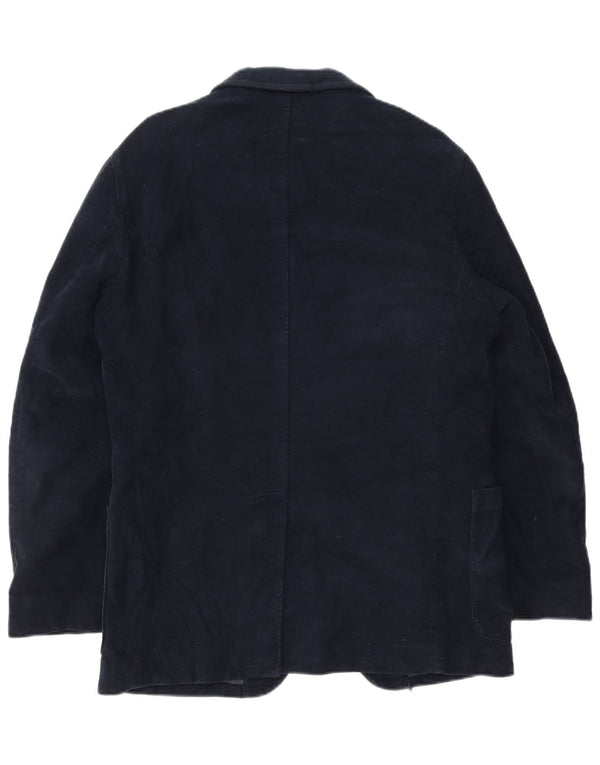 Woolrich Ανδρικό σακάκι με 3 κουμπιά UK 38 Medium Navy Blue Classic