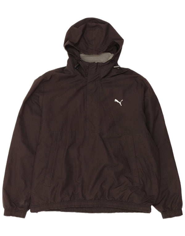 Ανδρικό πουλόβερ με κουκούλα Puma Windbreaker Jacket UK 42 XL Μαύρο πολυεστέρα
