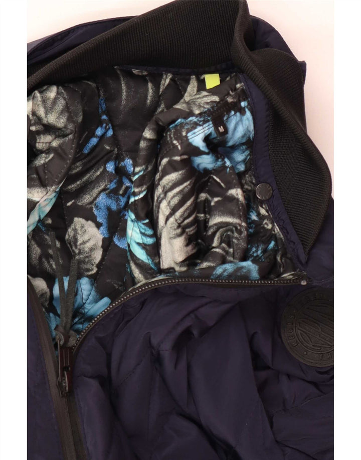 Ανδρικό καπιτονέ μπουφάν Replay UK 38 Medium Navy Blue Polyester