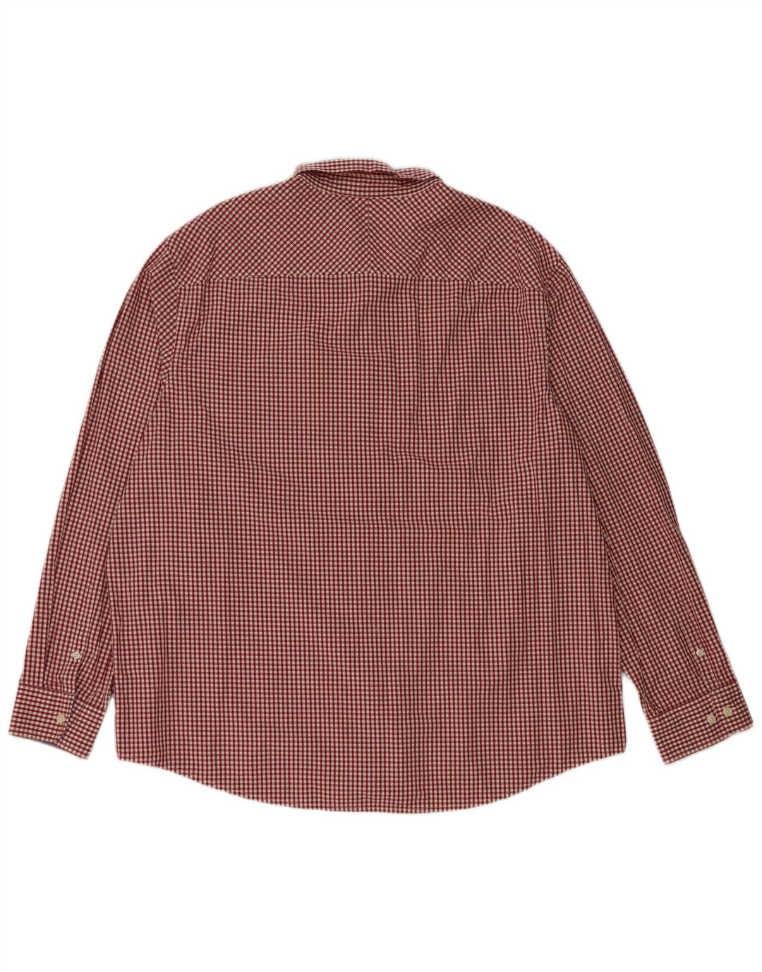 Ανδρικό πουκάμισο Penguin XL Red Gingham Cotton