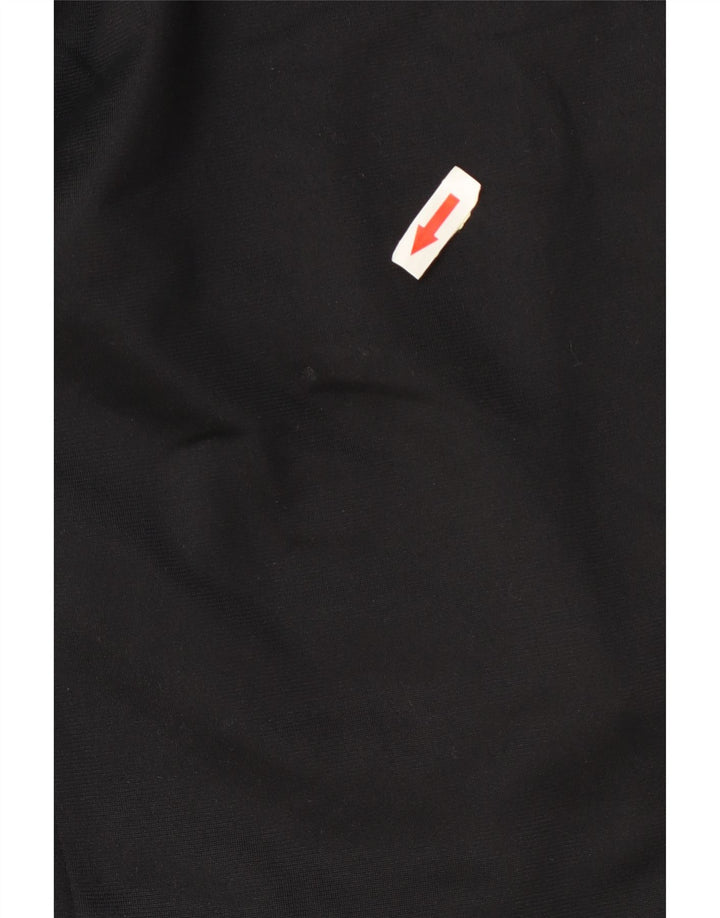 Γυναικεία αθλητική φόρμα γραφικών Kappa Top Jacket UK 12 Medium Black Polyester
