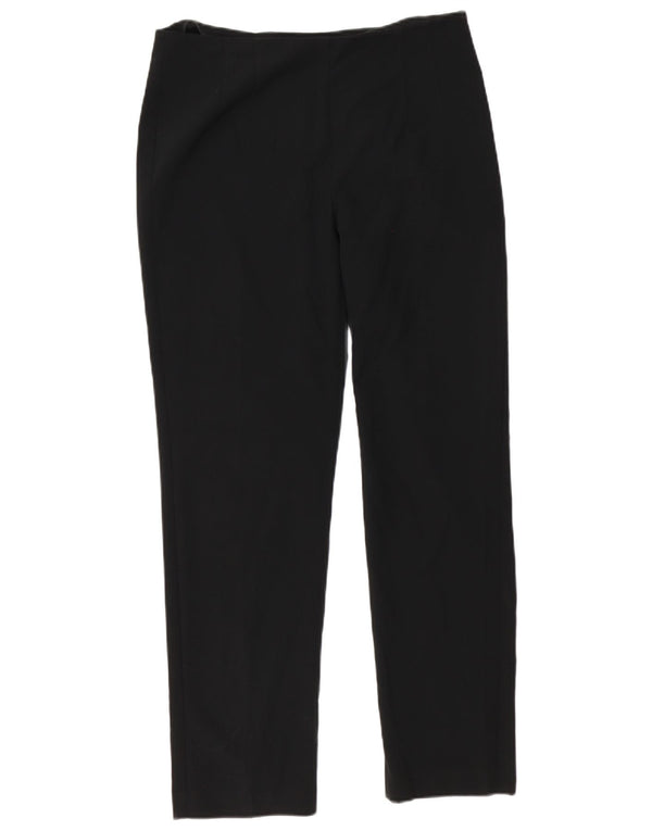 Marks & Spencer Γυναικείο κωνικό casual παντελόνι UK 12 Medium W32 L30 μαύρο