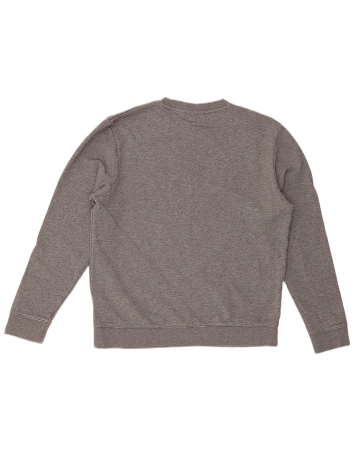 Γυναικείο φούτερ HUGO BOSS Jumper UK 14 Βαμβακερό μεσαίο γκρι