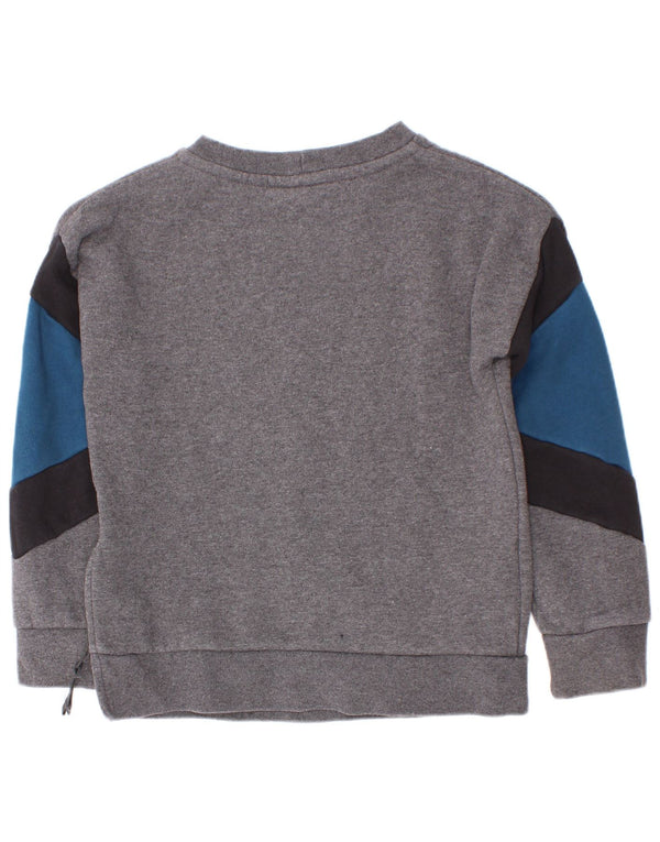 Γραφικό φούτερ Nike Boys Jumper 6-7 ετών XS Γκρι χρώματος βαμβακερό