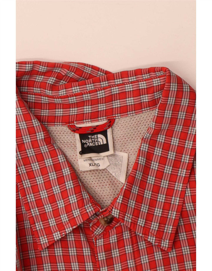Ανδρικό κοντομάνικο πουκάμισο North Face XL Red Check Modal