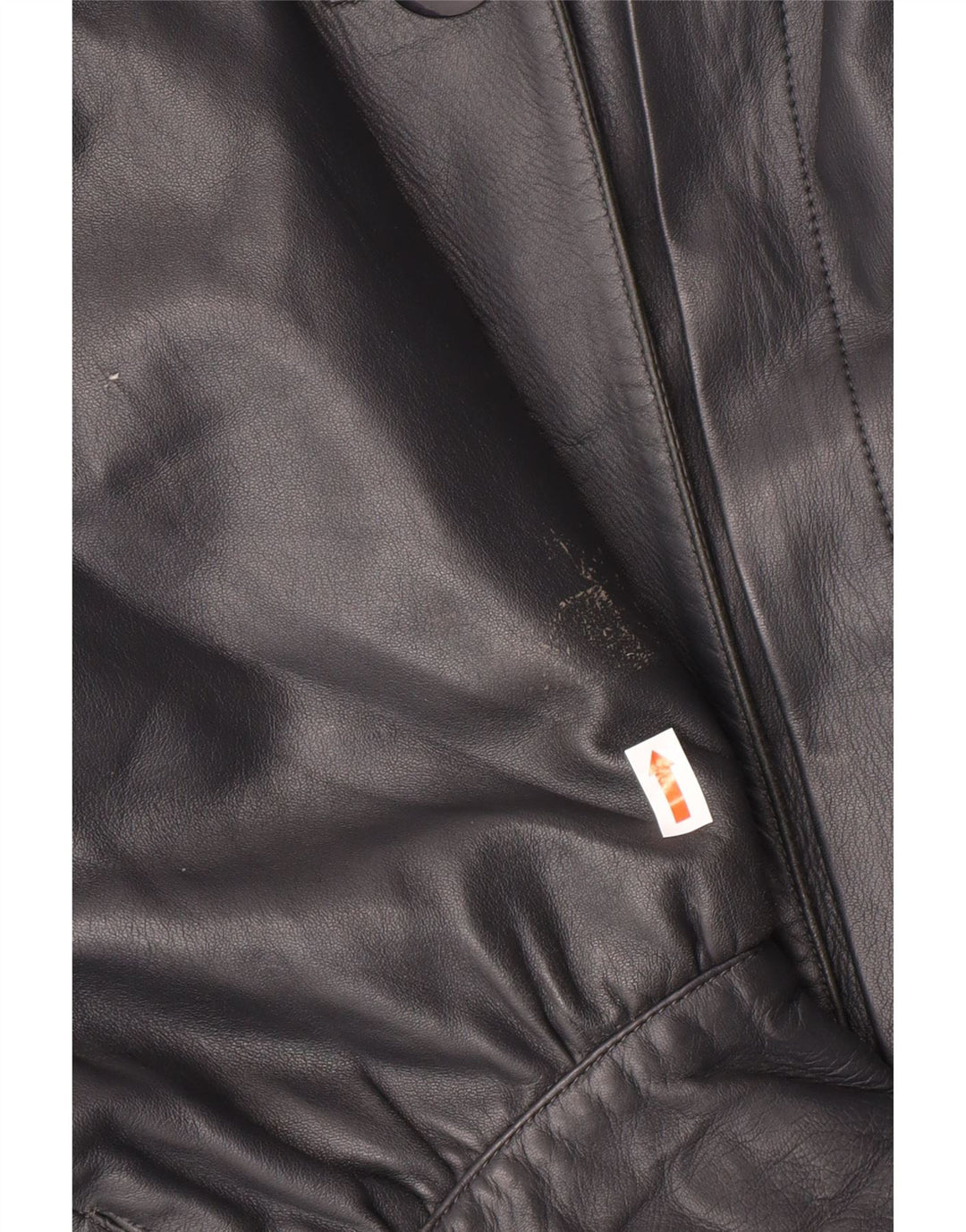 Vintage Γυναικείο Oversized Δερμάτινο Παλτό IT 44 Medium Black Leather Classic