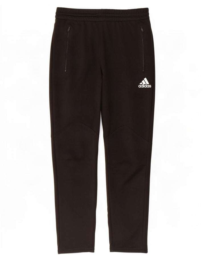 Ανδρική αθλητική φόρμα Adidas Climalite Παντελόνι μεγάλο μαύρο πολυεστέρα