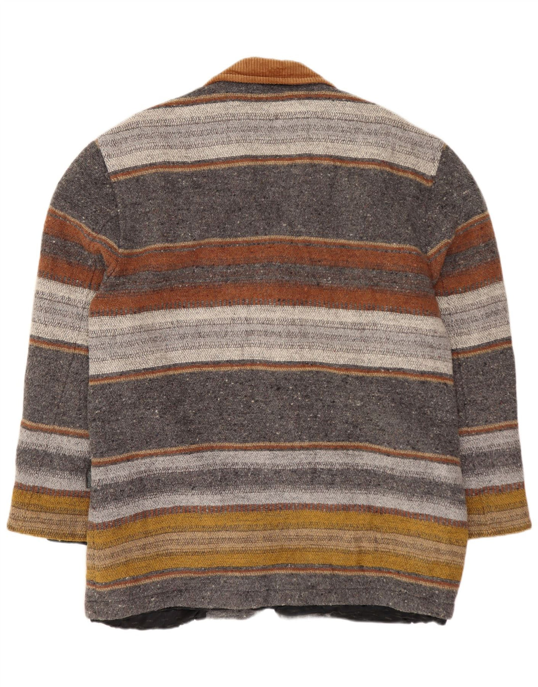 VINTAGE Ανδρικό σακάκι με 4 κουμπιά σακάκι UK 40 μεγάλο πολύχρωμο ριγέ