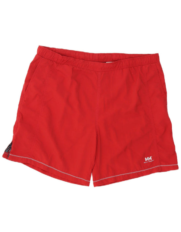 HELLY HANSEN Mens Swimming Shorts 2XL  Red Nylon