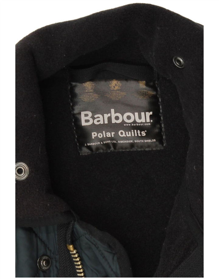 Ανδρικό καπιτονέ μπουφάν Barbour UK 38 Medium Navy Blue Polyester