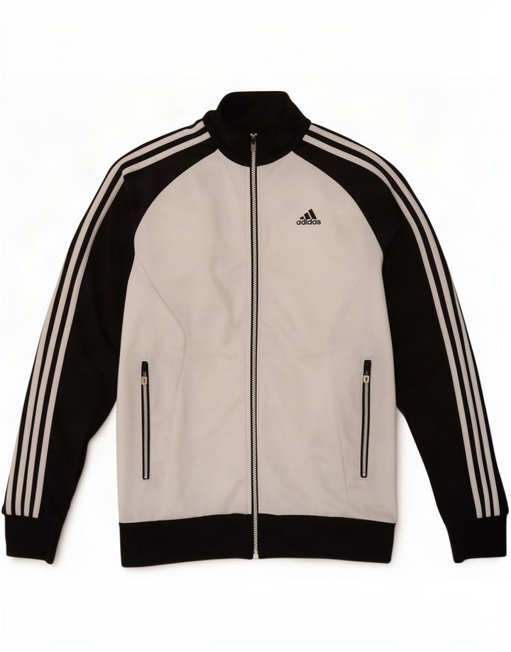 Ανδρική φόρμα Adidas Top Jacket UK 34/36 Small White Colourblock