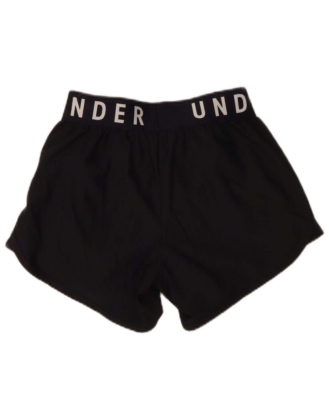 Γυναικείο γραφικό αθλητικό σορτς Under Armour UK 10 μικρό μαύρο πολυεστέρα