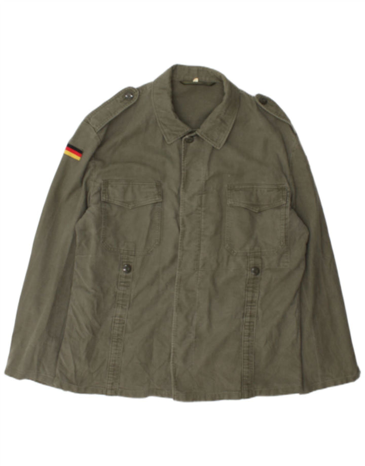 Vintage Ανδρικό Military Jacket UK 40 Large Khaki