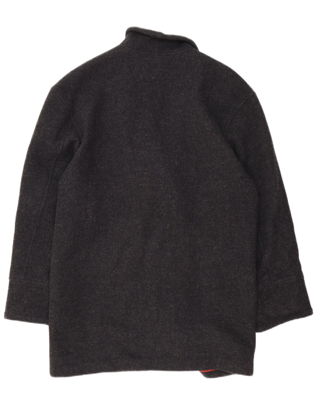 Vintage Γυναικείο Πανωφόρι IT 42 Medium Grey Wool
