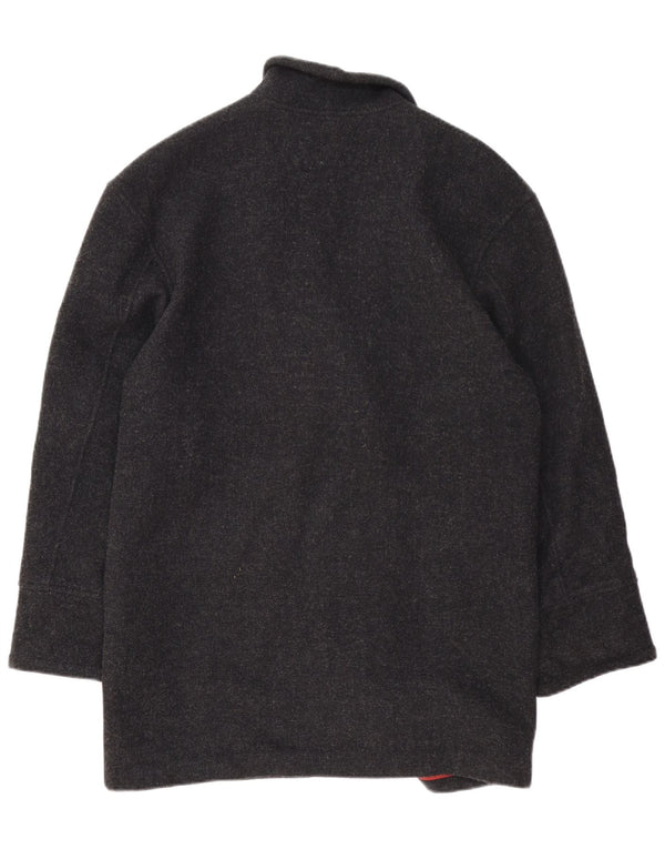 Vintage Γυναικείο Πανωφόρι IT 42 Medium Grey Wool