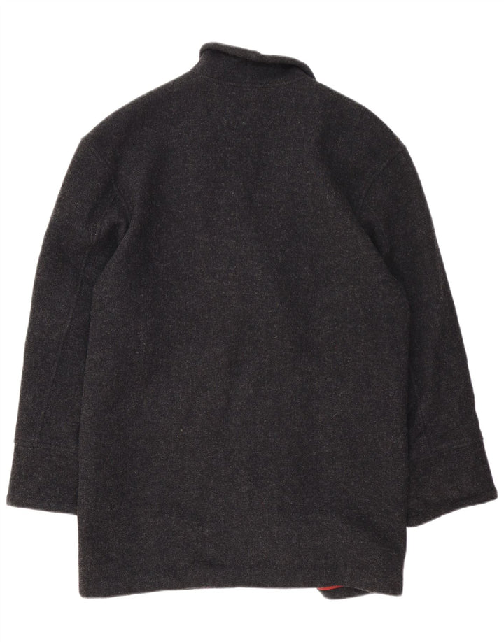 Vintage Γυναικείο Πανωφόρι IT 42 Medium Grey Wool