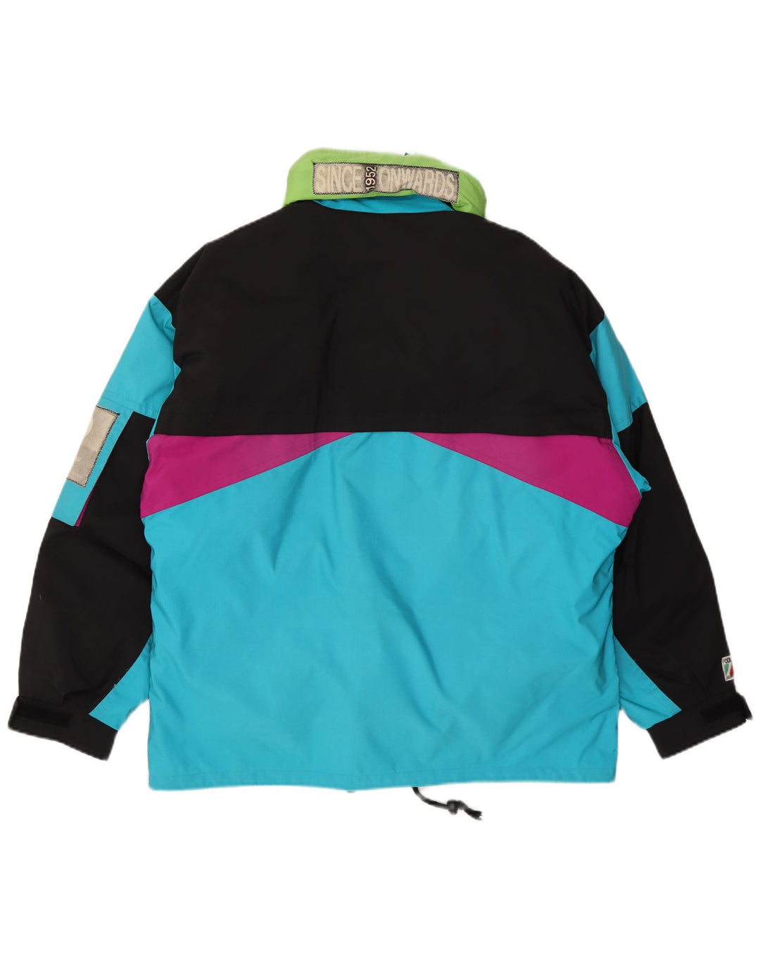 Ανδρικό μπουφάν Colmar με κουκούλα Loose Fit Ski IT 50 Medium Blue Colourblock