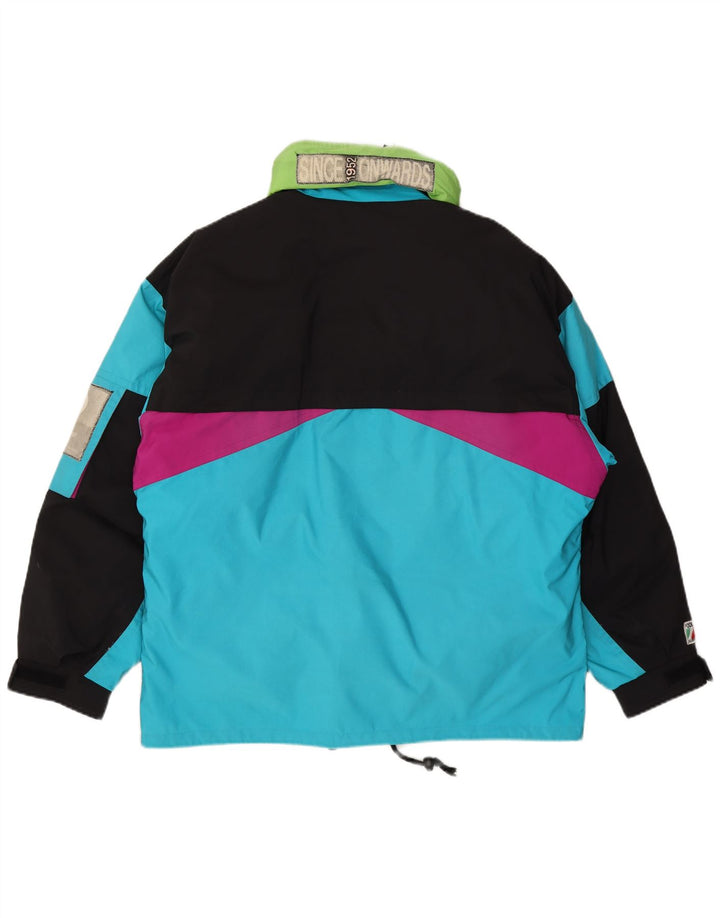 Ανδρικό μπουφάν Colmar με κουκούλα Loose Fit Ski IT 50 Medium Blue Colourblock