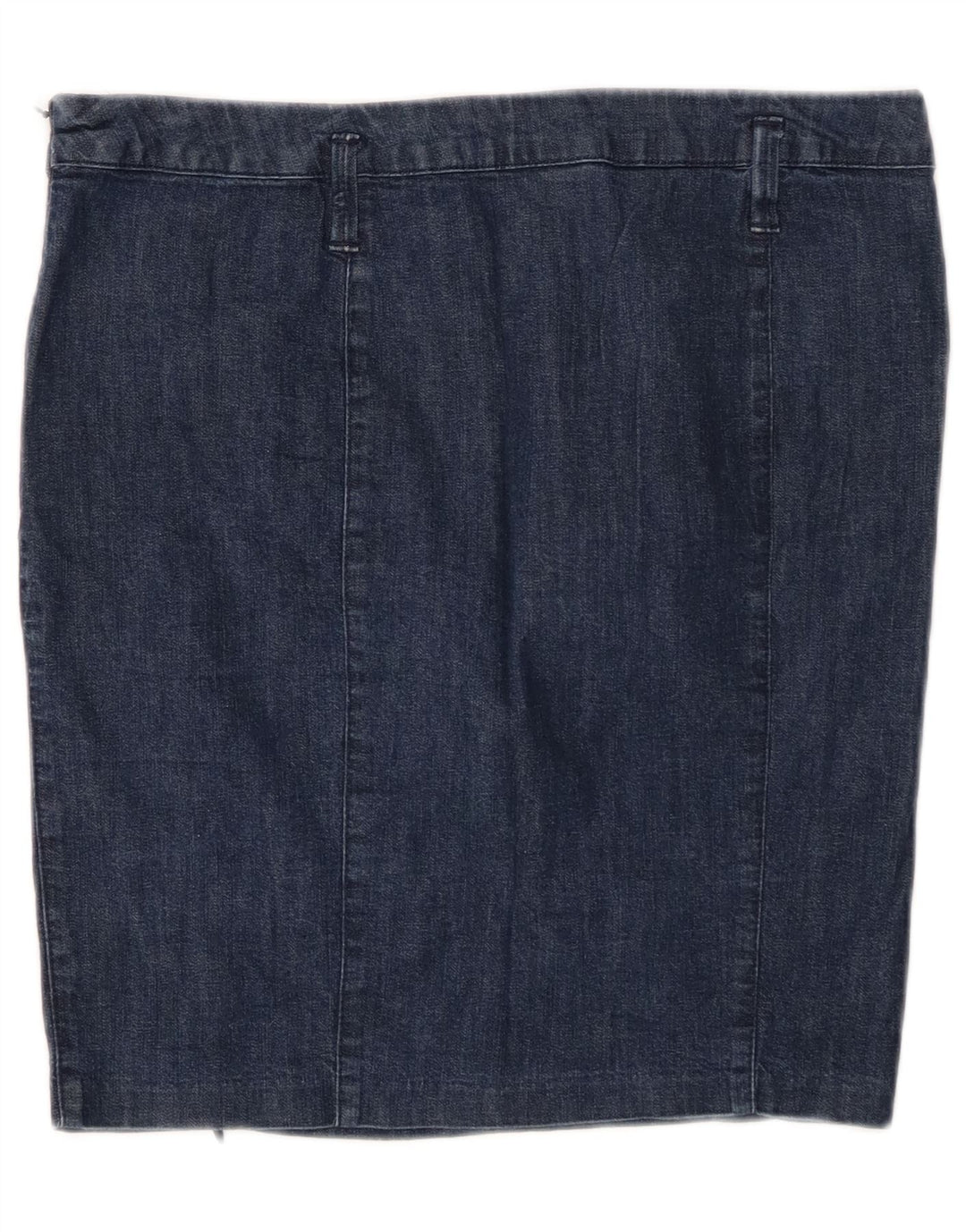 BENETTON Γυναικεία τζιν φούστα IT 44 Medium W30 Navy Blue Cotton