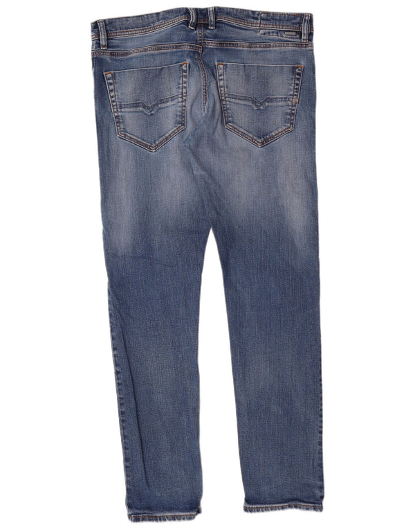 DIESEL Ανδρικό Tepphar Carrot Slim Jeans W34 L32 Μπλε βαμβακερό