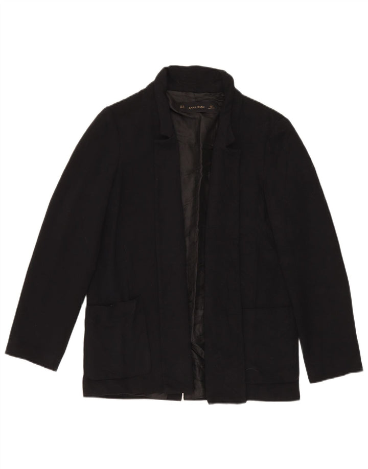 Zara Γυναικείο Open Oversized Blazer Jacket UK 6 XS Μαύρο