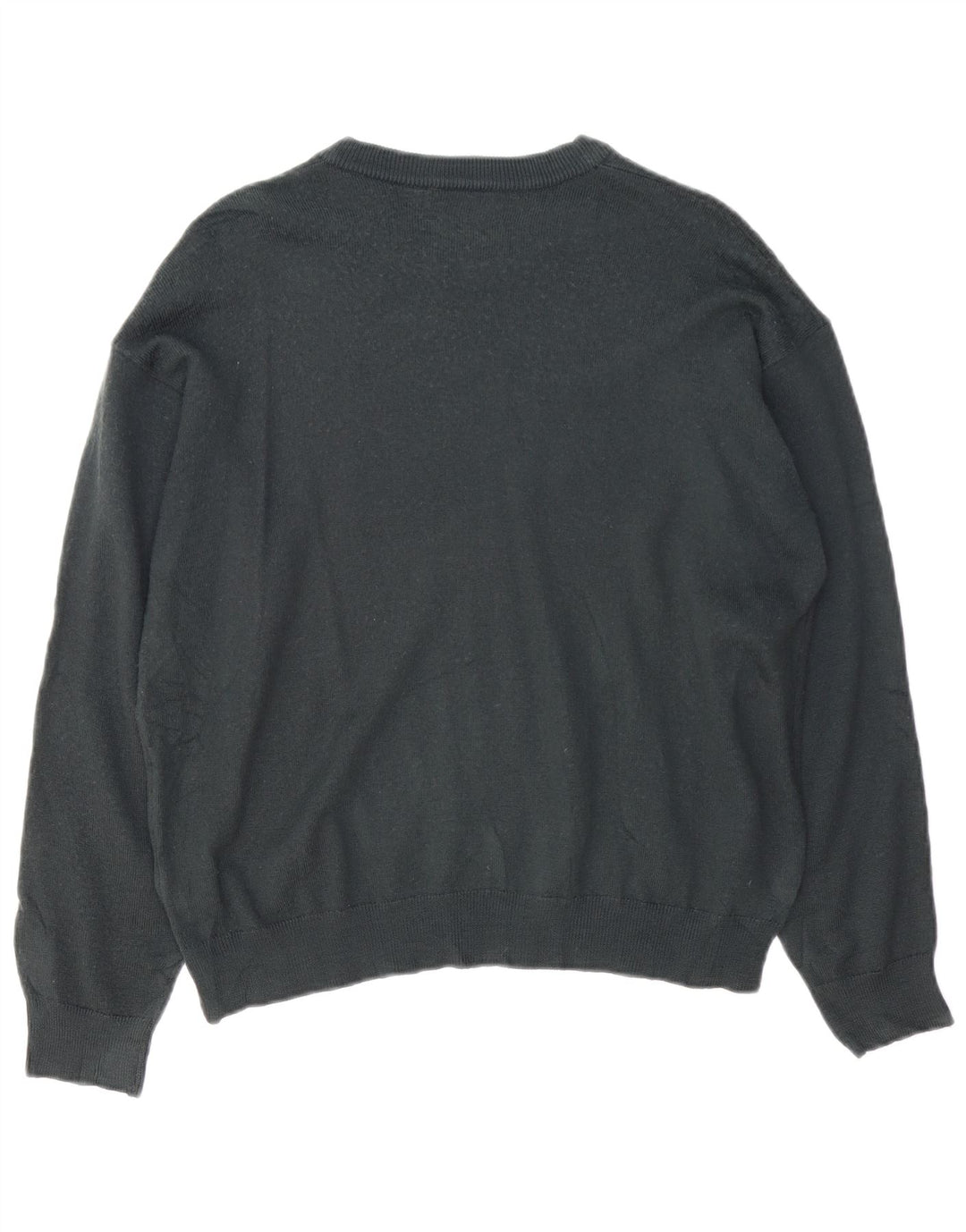 Ανδρικό πουλόβερ με λαιμόκαυστο LACOSTE, Μέγεθος 4, μεσαίο μαύρο μαλλί