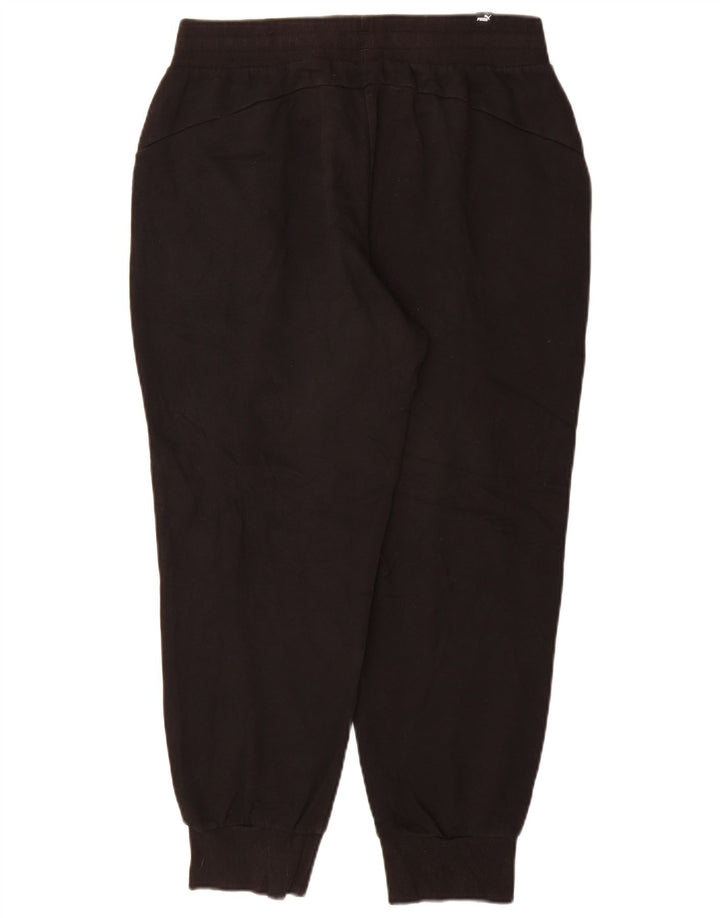 Ανδρική φόρμα Puma Παντελόνι Joggers Μεσαίο μαύρο βαμβακερό