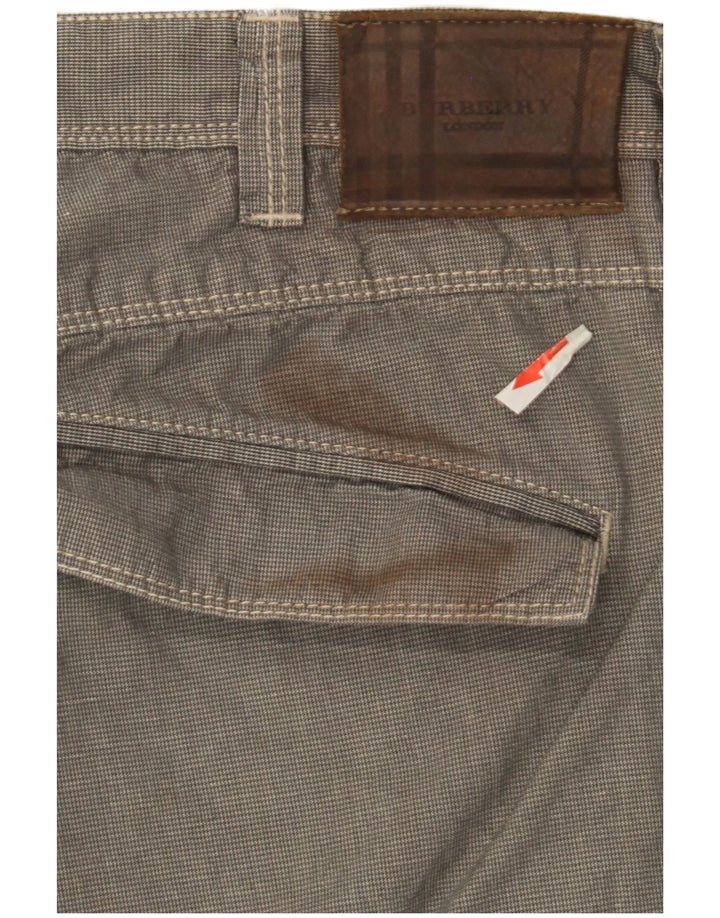 Ανδρικό ίσιο παντελόνι Chino Burberry W32 L34 Γκρι
