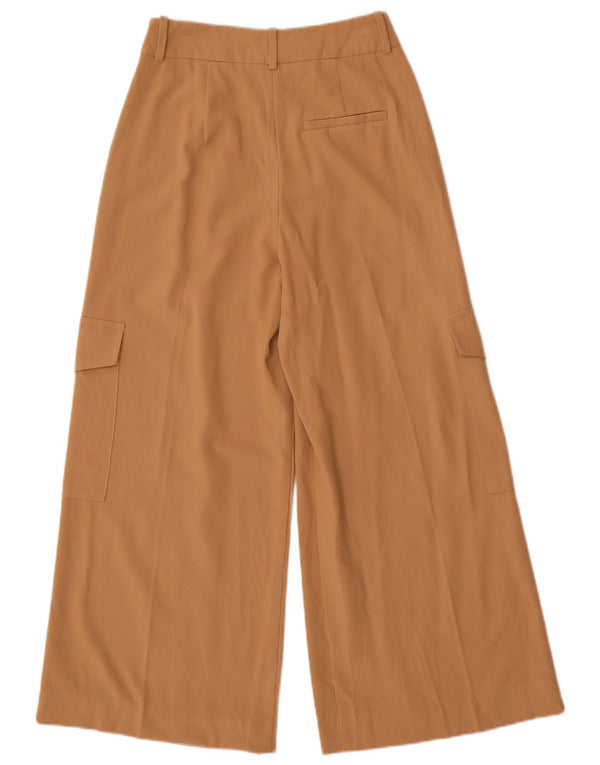 MARKS & SPENCER Γυναικείο ψηλόμεσο παντελόνι Cargo UK 6 XS W24 L27 Beige