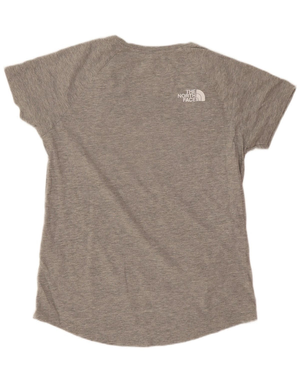 The North Face γυναικείο μπλουζάκι RU/14 γραφικό Top UK 14 Large Grey Sports