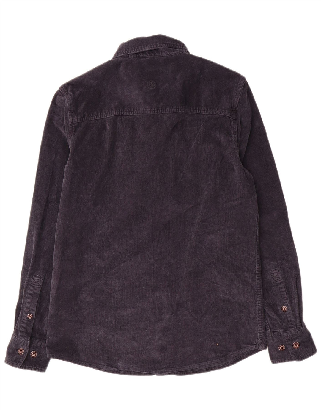 FAT FACE Ανδρικό κοτλέ πουκάμισο XS Navy Blue Βαμβακερό