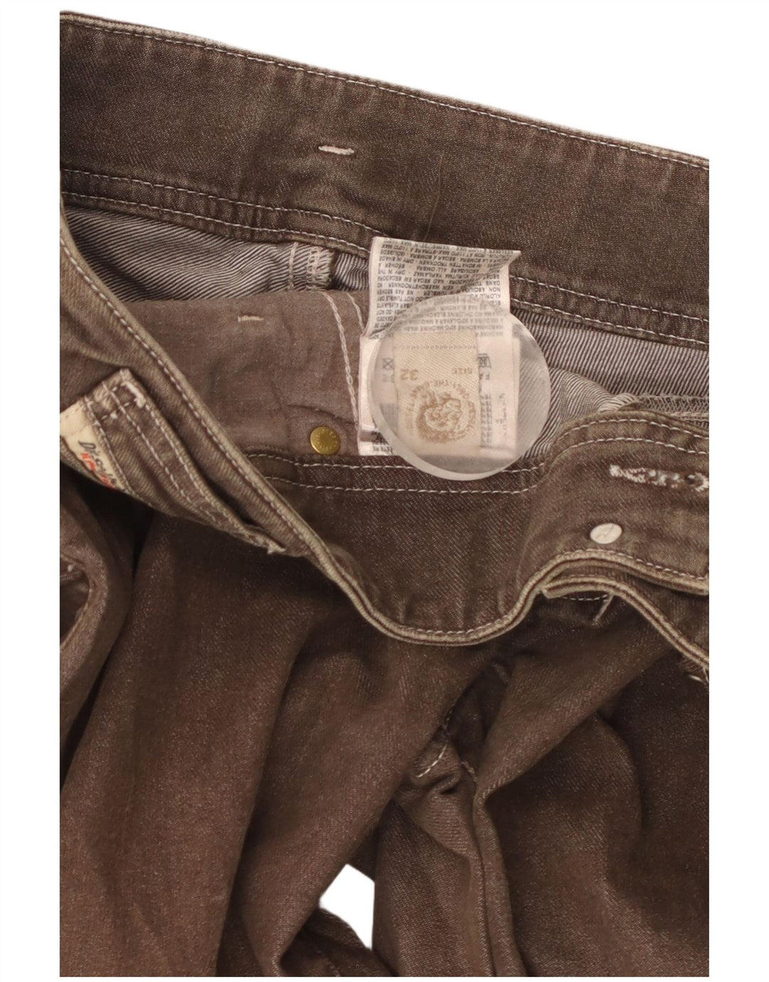 Diesel Γυναικείο Slim Jeans W32 L35 Καφέ Βαμβακερό