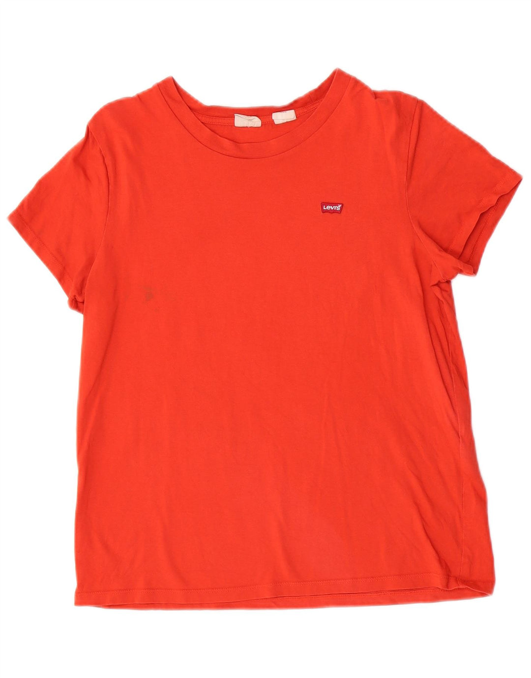 Γυναικείο T-Shirt Levi's Top UK 12 μεσαίο κόκκινο βαμβακερό