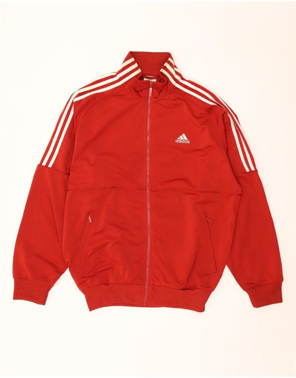 Ανδρική φόρμα Adidas Top Jacket UK 40/42 Medium Red Polyester
