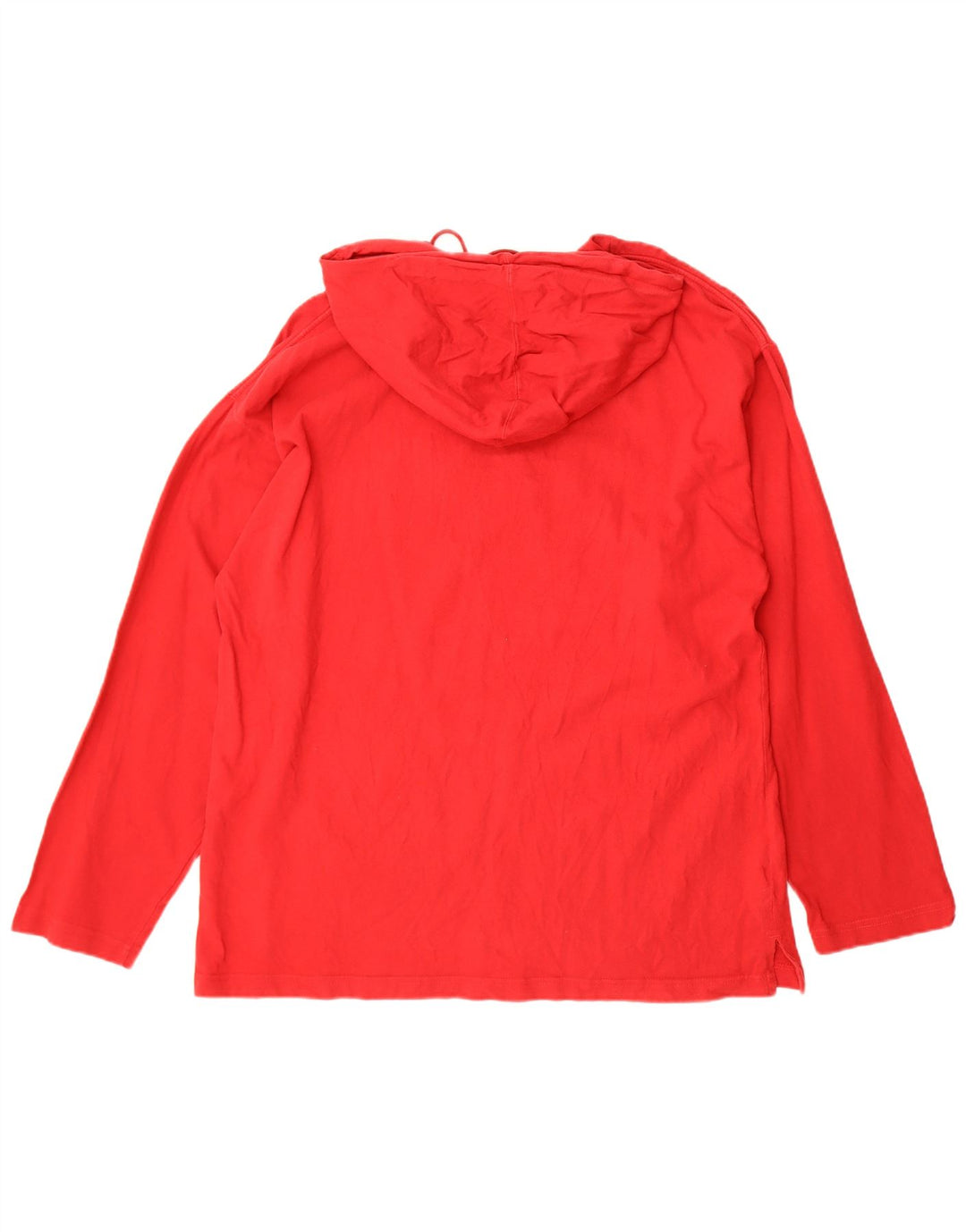 Ανδρική Champion με κουκούλα γραφικό μακρυμάνικο XL κόκκινο βαμβακερό