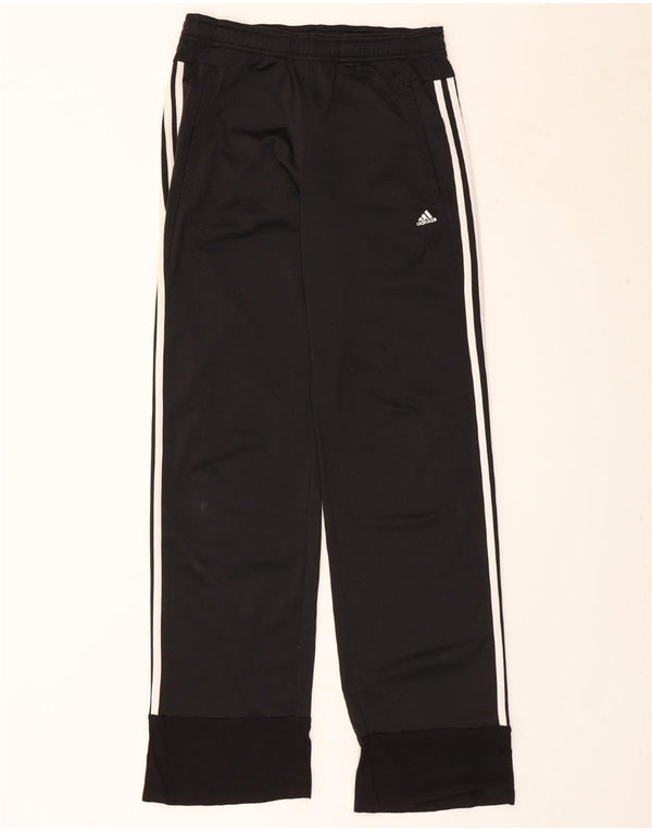Γυναικεία αθλητική φόρμα ADIDAS Παντελόνι Joggers UK 10 Small Black Polyester