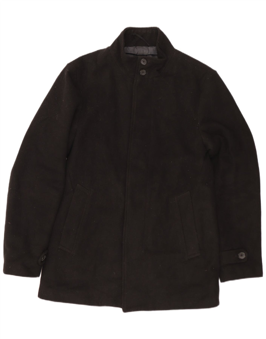 MARKS & SPENCER Ανδρικό Πανωφόρι UK 36 Small Black Polyester