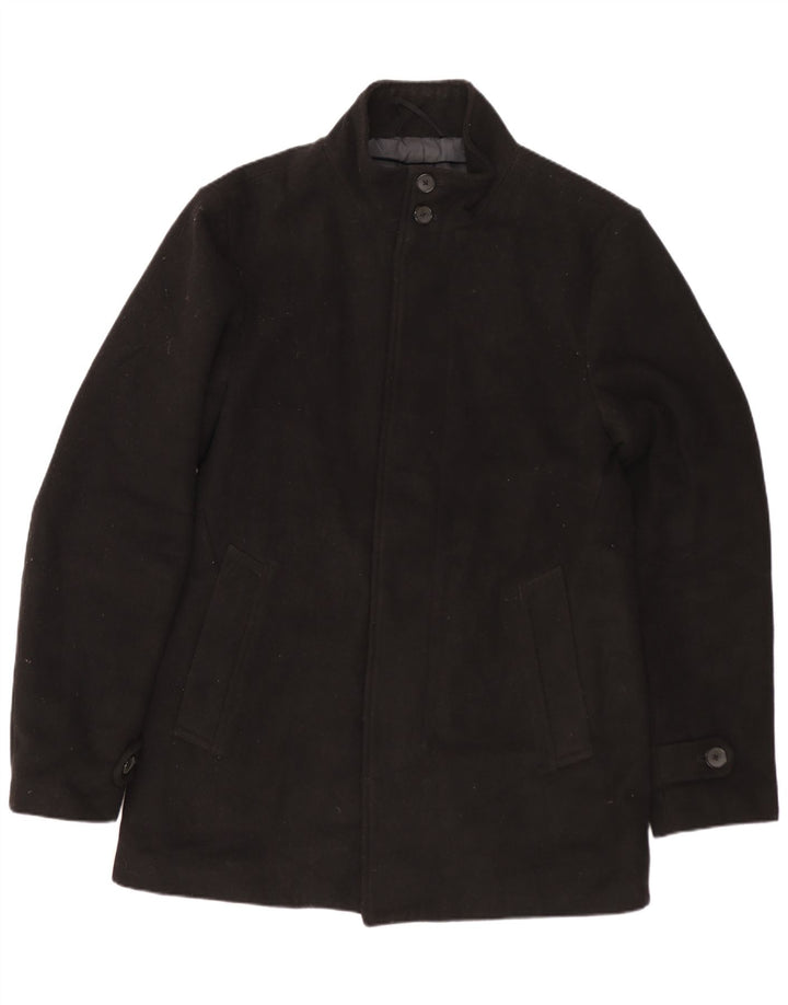 MARKS & SPENCER Ανδρικό Πανωφόρι UK 36 Small Black Polyester