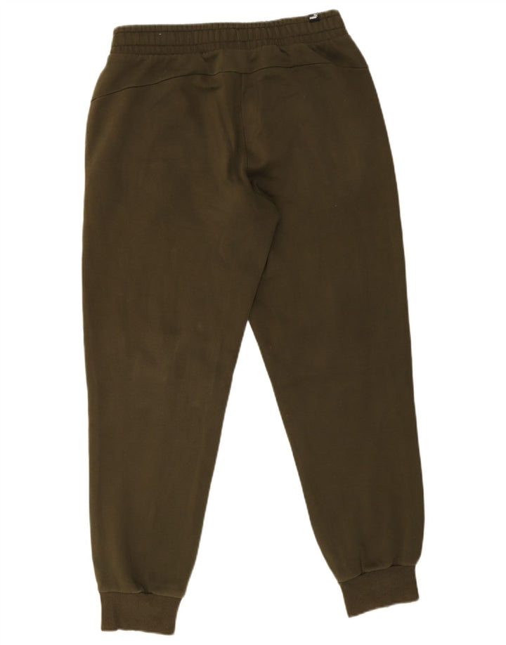 Ανδρική φόρμα Puma Παντελόνι Joggers Βαμβακερό μεσαίο πράσινο