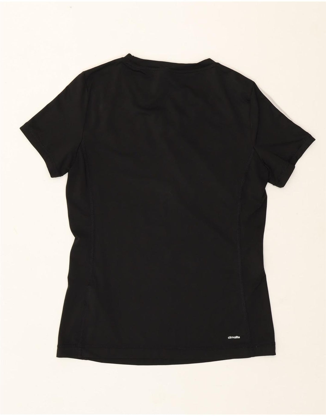 Adidas Γυναικείο T-Shirt Climalite Top UK 12/14 Medium Black Polyester