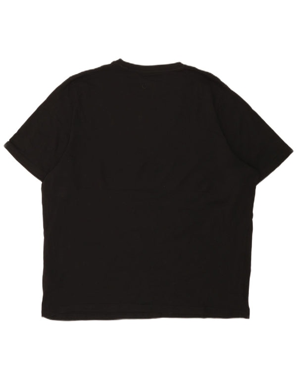 Ανδρικό γραφικό T-Shirt Puma XL Μαύρο βαμβακερό