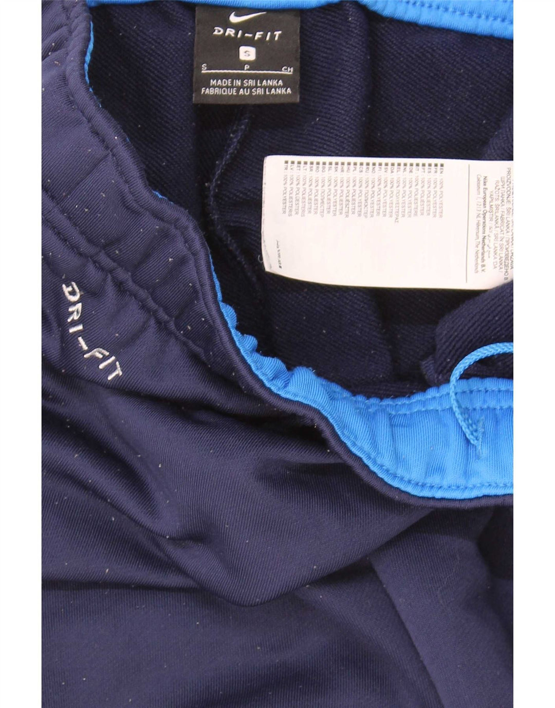 Ανδρική φόρμα φόρμας Nike Dri Fit Small Navy Blue Polyester