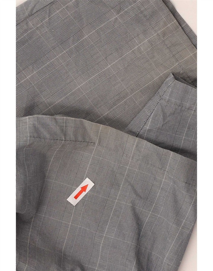 Ανδρικό σορτς Chino Marks & Spencer W36 Large Grey Check Cotton